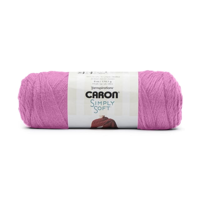 Fil Caron® Simply Soft®, Acrylique #4 Moyen, 6oz/170g, 315 Yards