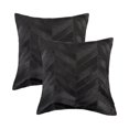 thumbnail image 1 of TORINO CHEVRON COWHIDE PILLOW 18"X18" 2-PACK, 1 of 2