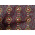 thumbnail image 4 of oneOone Cotton Cambric Fabric Leaves & Floral Block Printed Craft Fabric BTY 56 Inch Wide, 4 of 4