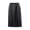 Black, variant on Women Half Slip Underskirt  Solid Color Elastic Waist Inner Lining for Midi Skirt  Long Underskirt for Ladies,white,XL