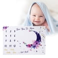 thumbnail image 2 of Baby Milest Blanket Monthly Blanket Style A, 2 of 8