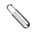 thumbnail image 3 of J21 Stainless Steel Medicine Container Sealing Waterproof Portable Mini Capsule Bottle Holder Keychain for Outdoor Travel Mini, 3 of 13