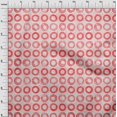 thumbnail image 4 of oneOone Georgette Viscose Pink Fabric Circle Sewing Craft Projects Fabric Prints By Yard 42 Inch Wide, 4 of 4