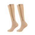 thumbnail image 1 of Unisex Compression Socks Pressure Sock Leg Support Zipper Nylon S1 U8R7, 1 of 1