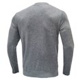 thumbnail image 2 of Chandail pour Hommes Chandail à Manches Longues Col Rond Chandail-Over Couleur Unie, 2 of 4