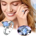 thumbnail image 1 of Up to 65% Off Health Turtle Personality Embedded Zircon Female Ring Gift Jewelry Ring Jewelry Necklace Rings Earring Jewelry on Clearance, 1 of 9