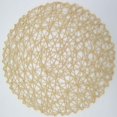 thumbnail image 3 of pdqouc 6 Pack Fine Paper Rope Messy Knitting Placemats Paper Placemats Restaurant Table Decoration Kindergarten DIY Props Background Plate Mat Round Table Place Mats Indoor Dining, 3 of 3
