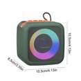 thumbnail image 3 of Chmadoxn Bluetooth Haut-Parleur, Audio Bluetooth RVB Coloré Batterie Élevée Faible Latence Bluetooth Multifonctionnel Grand Effet Sonore Haut-Parleur Bluetooth 5.3 Haut-Parleur Bluetooth en Plastique, 3 of 6