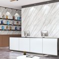 thumbnail image 2 of TIMIFIS Wall Stickers Imitation Marble-tile Wall Stickers Waterproof Thickened Living Room Background Wall Bathroom Stickers Kitchen Wallpaper Self-adhesive Fall Decorations For Home -, 2 of 2