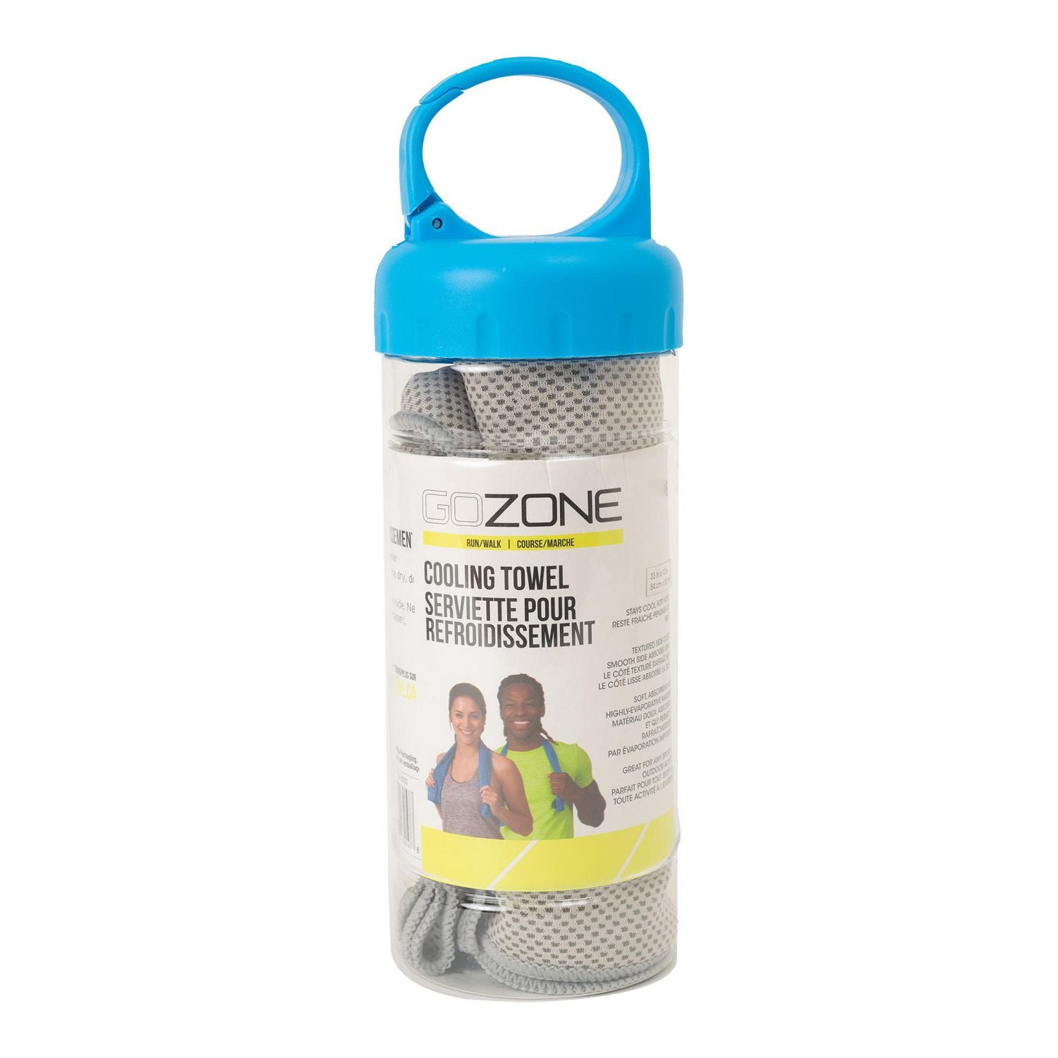 Serviette pour refroidissement GoZone – Gris