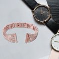 thumbnail image 4 of Stainless Sector Wrist Band Diamond Studded Watchband Belt Compatible for Fitbit, 4 of 7