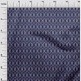 thumbnail image 2 of oneOone Tissu Polyester Lycra Imprimé Géométrique Ikat 1 Yard 56 Pouces de Large, 2 of 4