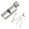 thumbnail image 1 of 70mm Aluminum Lock Knob Cylinder Anti-theft Door Lock Core with 3 Keys 1 Screw, 1 of 3