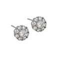 thumbnail image 2 of HOARBOEG Boucles d'Oreilles pour Femmes Pendentif Rond en Zircon Collier Ornement Bijou, 2 of 8