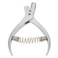 thumbnail image 3 of Watchband Punching , Anti Slip Corrosion Resistance Leather Hole Punch Steel Sturdy Structure Portable  For Watch Straps For Book For Ticket Stubs, 3 of 8
