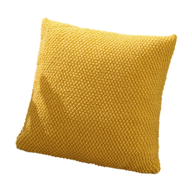 Birdeem Nordic Solid Color Woven Knitted Pillow