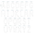 thumbnail image 3 of House Letters for Outside House Numbers and Letters for Outside Modern Floating Acrylic Decorative House Letters with Nail Kit Easy To Install Door Address Letters for Home Garden Office Apartment, 3 of 3