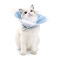thumbnail image 4 of BeesClover Cat Cone Collar Adjustable Double-layer Elizabethan Collar For After Surgery Recovery Pet Cone For Cats Kittens Rabbits, 4 of 8