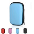 thumbnail image 2 of Étui de Transport pour Écouteurs Portable avec Fermeture Éclair, Étui de Transport pour Écouteurs Filaires, Boîte de Rangement pour Casque, Organisateur, Pochette de Protection Polyvalente, Bureau, Rouge, 2 of 7