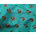thumbnail image 4 of oneOone Silk Tabby Fabric Floral Block Fabric Prints By Yard 42 Inch Wide, 4 of 4