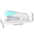 thumbnail image 3 of TopLLC Home Office Furniture Stationery And Learning Supplies In Stock Extended Rotatable Stapler Streamlined Stapler Plastics stapling machine, 3 of 6