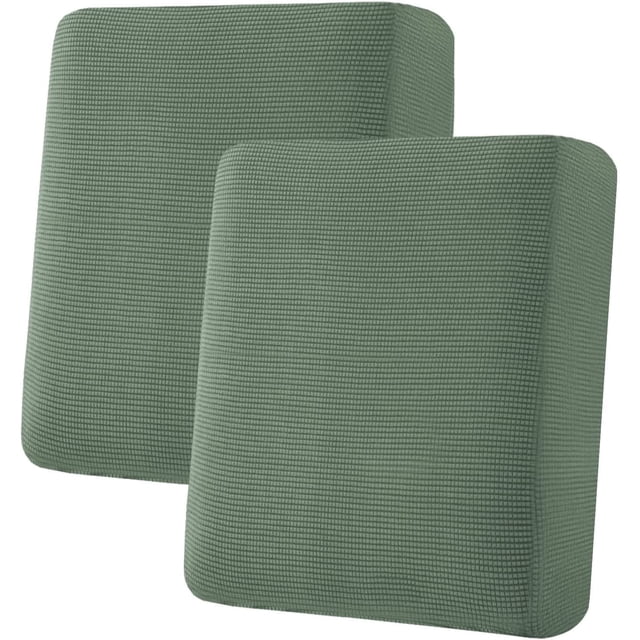 Super Stretch Stylish Cushions Covers/Furniture Cover Spandex Jacquard Small Checked Pattern Super Soft Slipcover Washable Individual
