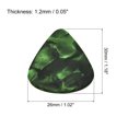 thumbnail image 2 of Unique Bargains Guitar Picks Guitar Accessory 1.2mm Thickness Multi-Color Pack of 50, 2 of 4