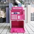 thumbnail image 4 of Kids Pretend Play Cash Register with Debit Card Scanner, Bill Feeder & Calculator - Electronic Savings Toy for Boys Girls, Math Learning Educational Gift,Shopping Store Playset, 4 of 5