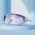 thumbnail image 4 of PRETXORVE Large Swimming Goggles Gradient Electroplated Silicon Adult Unisex Profession Swimming Goggles, 4 of 4