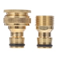 thumbnail image 1 of 1 Set Faucet To Hose Adapter Garden Hose To Sink Faucet Adapter Attachment, 1 of 5
