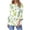 BE-Green, variant on QATAINLAV St Patricks Day Shirts for Women Green Shamrock 3/4 Sleeve Irish Shirt Casual Button Henley Neck Pleated Tunic Tops Sale of The Day Green XL