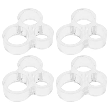 KAKOWELY 4 Pcs Housse de Poignée de Porte en Silicone Housse de Poignée de Porte Anti-Enfant Housses de Bouton de Porte Poignée de Porte Coussinet Protecteur de Poignée de Porte Housses de Poignée de Porte 1.97"X1.97"X0.59 Pouces