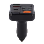 Adaptateur de chargeur de voiture, charge efficace polyvalente MP3 Voiture sans couture de joueur USB C Adaptateur pour véhicule