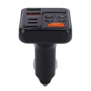 Adaptateur de chargeur de voiture, charge efficace polyvalente MP3 Voiture sans couture de joueur USB C Adaptateur pour véhicule