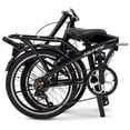 thumbnail image 2 of Huffy Pavilion 20-inch Folding Bike for Adults, 6-Speed, Black, 2 of 5