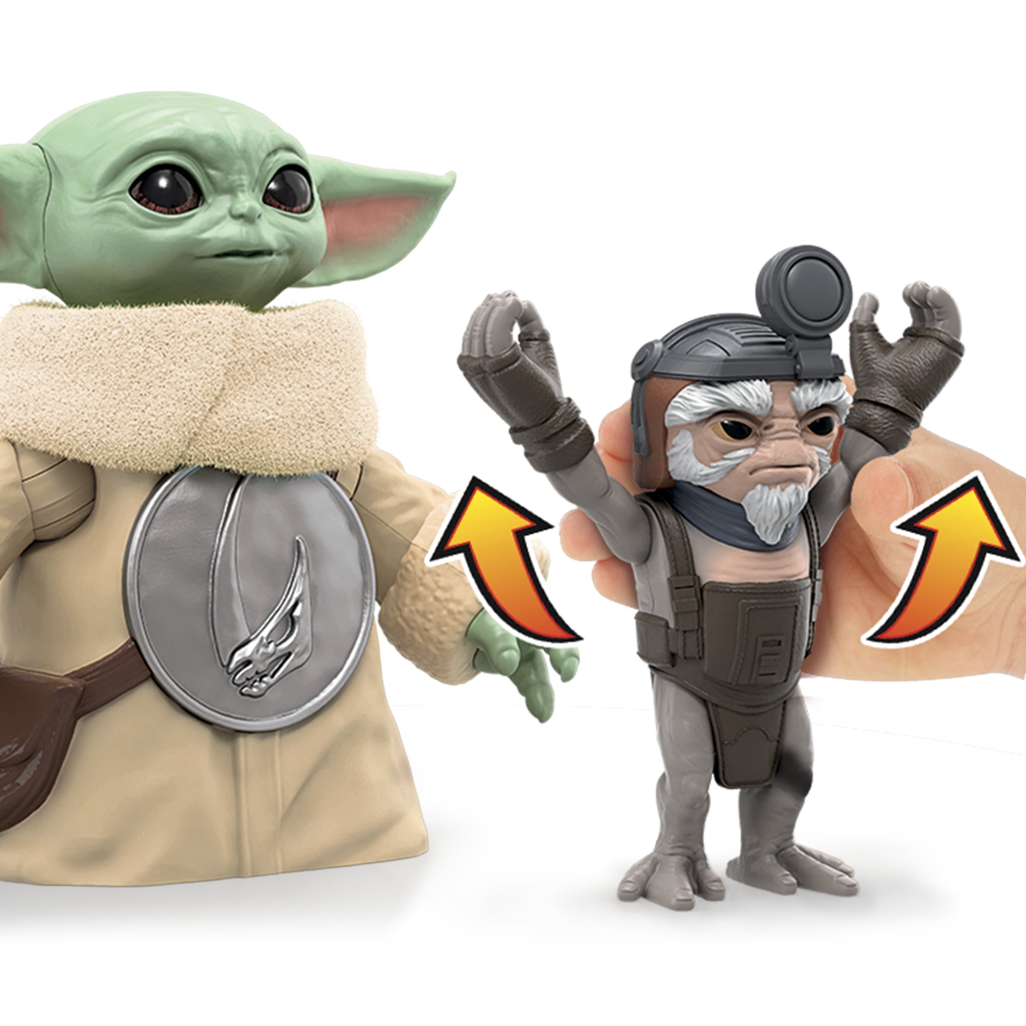 Star Wars Câlins Grogu, figurine électronique de 16,5 cm