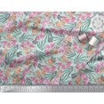 thumbnail image 3 of Soimoi Poly Georgette Fabric & Orchids Floral Print Fabric by The Yard 52 Inch Wide, 3 of 3
