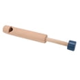 thumbnail image 4 of Wood Slide Whistle Wooden Slide Whistle Push Pull Voice Change Flute Educational Instrument Toy For ChildrenBlue Handle, 4 of 8