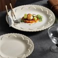 thumbnail image 5 of Creative Tableware Personalized Hotel Restaurant Steak Plate Ceramic Plate Shallow Flat Plate Serving Dishes, 5 of 5