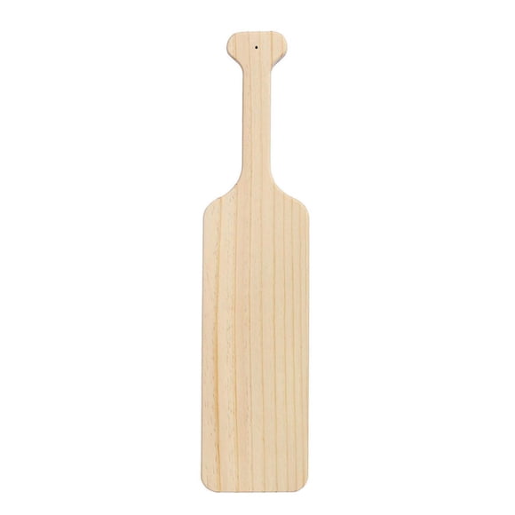 Battife Pagaie de Fraternité Grecque 18 Pouces, Pagaie en Bois de Pin Non Fini, Pagaie de Soration en Bois Massif, Pagaie de Frat
