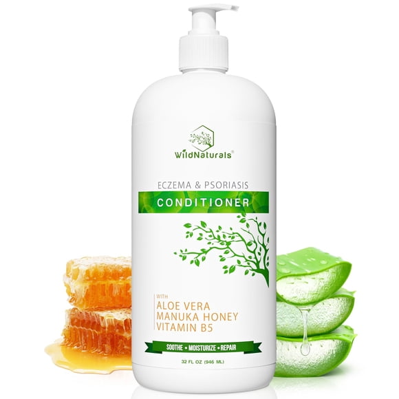 Eczema and Psoriasis Deep Conditioning Treatment - Anti-Dandruff Conditioner for Damaged, Dry Hair and Scalp - Seborrheic Dermatitis Relief