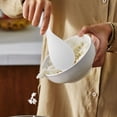 thumbnail image 4 of UsRHHA Tumbler Rice Spoon with Non-Stick Surface, Heat Resistant Plastic Spoon for Rice Cooker Standable, Kitchen Utensil Spatula, 4 of 6