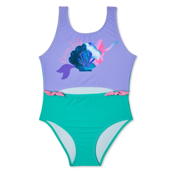 Disney Girls' Little Mermaid Swimsuit