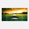 thumbnail image 2 of Golf Ball Near Hole - Landscape Canvas Art Print, 2 of 3