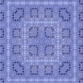 thumbnail image 1 of Ahgly Company Tapis d'Intérieur Lavable en Machine Carré Bleu Denim, 4 Pieds Carré, 1 of 7