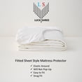 thumbnail image 2 of Protège-matelas Split Grand 100 % Imperméable, Poches Profondes de 30 Pouces, Style Drap-Housse, 2 of 7