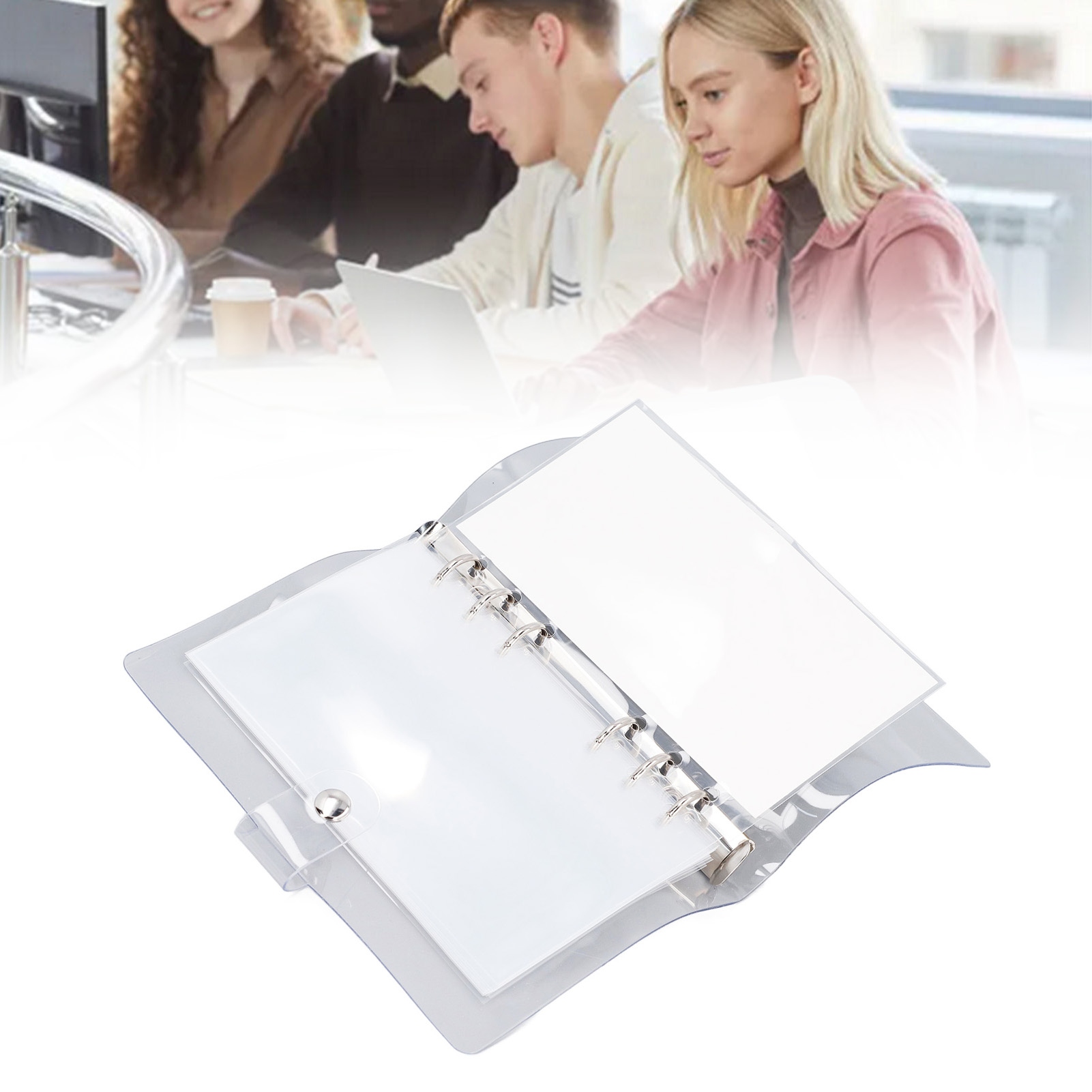 Family Savings Challenge Book, Portable PVC Budget  with Card Money Storage for Daily Use Gift to Family and Friends