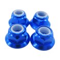 thumbnail image 1 of fastboy 4pcs/set Aluminum Alloy Nylon Wheel Lock Nut For 1/10 Axial SCX10 Crawler Crawler S Durability Dark Blue 1Set, 1 of 6