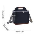thumbnail image 5 of Insulated Backpack Cooler 30 Cans 11.8 in x 8.2 in x 10.2 in Leak Proof Soft Sided Portable Picnic Camping Beach Hiking BBQ Lunch Bag, 5 of 5