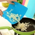 thumbnail image 2 of SUWHWEA Environmentally Friendly Color Plastic Non-Slip Cutting Board Kitche Festival Clearance Gifts, 2 of 3